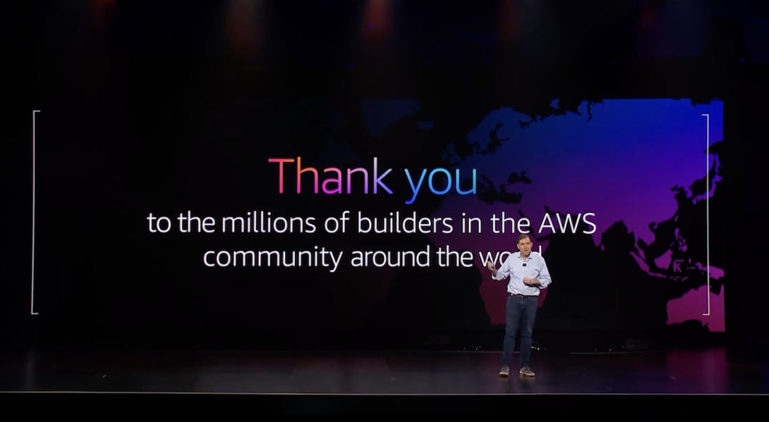 Matt Garman AWS reInvent 2024 Thank You