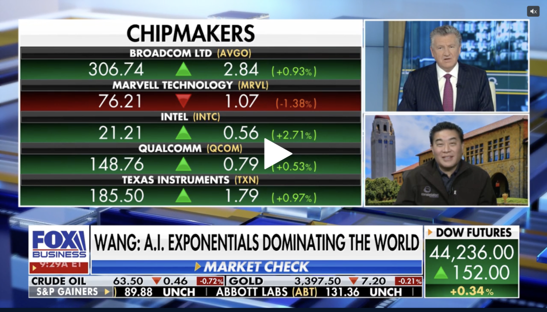 @rwang0 @foxbusiness @ashwebsterfbn AI Exponentials Nvidia AMD