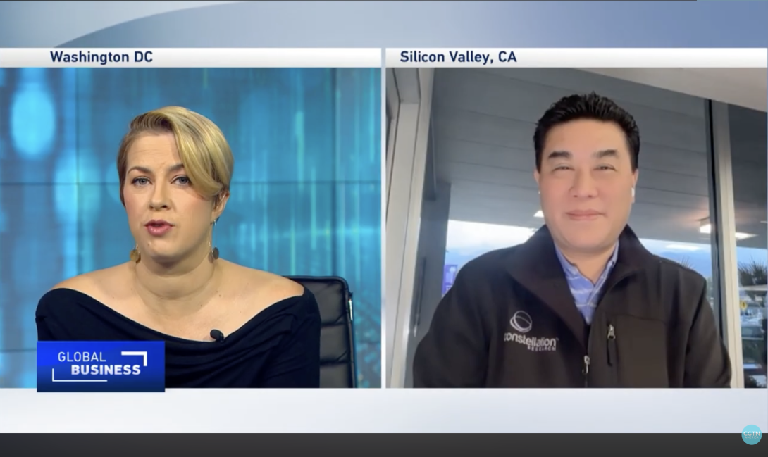 Sally Ayhan CGTN America Ray Wang @rwang0 Year In Review